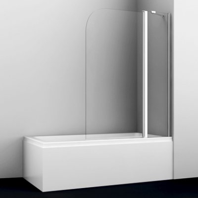 Шторка для ванны стеклянная WasserKRAFT Leine 35P02-110