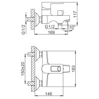 Смеситель для ванны Frud R32072