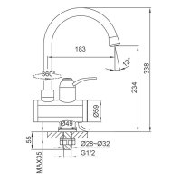 Смеситель Frud R81021