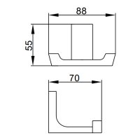 Крючок Frap F30605-2