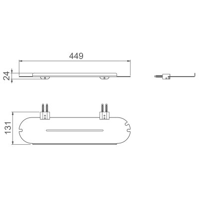 Полочка для ванной Gappo G30907-8