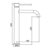 Смеситель для раковины Frap F10807-2