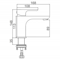 Смеситель для раковины Gerhans K11015