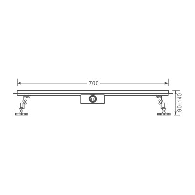 Душевой трап Raglo R652.70.06