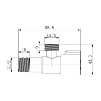 Запорный вентиль Splenka S249.73