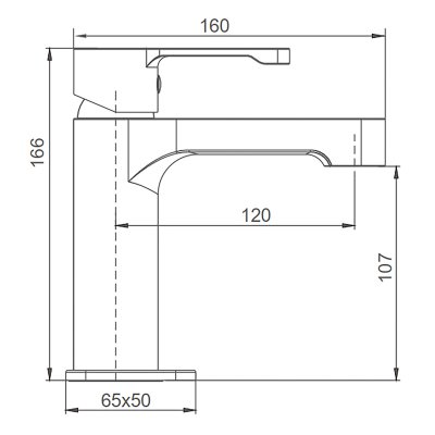 Смеситель для раковины Gappo G1002-2