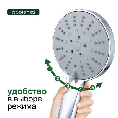 Душевая лейка Splenka S450.04