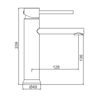 Смеситель для раковины Frap F10899-26