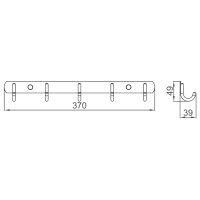 Крючок Ledeme L70202-5