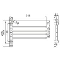 Полотенцедержатель Ledeme L70114