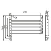 Полотенцедержатель Ledeme L70115