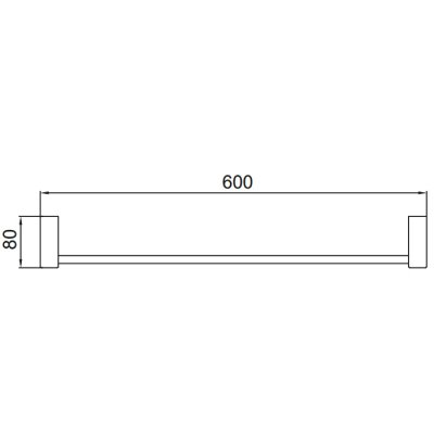 Полотенцедержатель Frap F30601-6