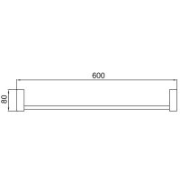 Полотенцедержатель Frap F30601-6