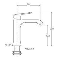 Смеситель для раковины Gappo G1050