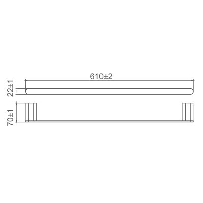 Полотенцедержатель Gappo G30901-9