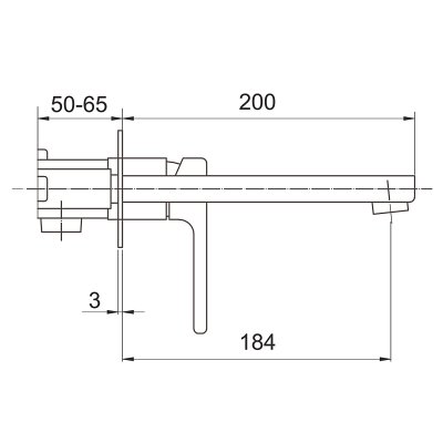 Смеситель для раковины Gappo G1017-10