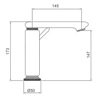 Смеситель для раковины Gappo G1009-63