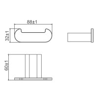 Крючок Gappo G30905-23