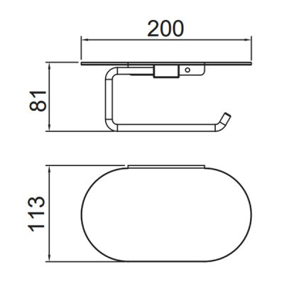 Держатель туалетной бумаги Gappo G30703-9