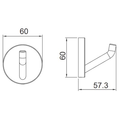 Крючок Gappo G30705-19
