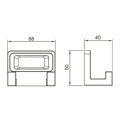 Крючок Gappo G30805-23