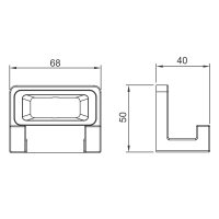 Крючок Gappo G30805-26