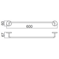 Полотенцедержатель Gappo G30701-3