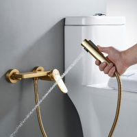 Смеситель с гигиеническим душем Shevanik S4305G-1