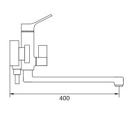 Смеситель для ванны Shevanik S4322C