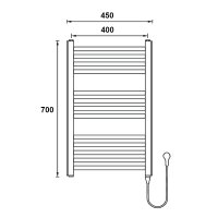 Полотенцесушитель электрический Gerhans K610745W