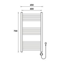 Полотенцесушитель электрический Gerhans K630745B