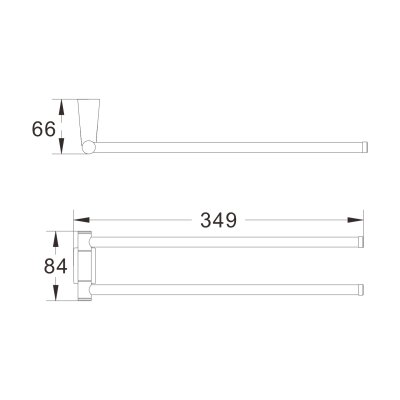 Полотенцедержатель Shevanik SG5707C