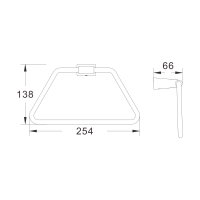 Полотенцедержатель Shevanik SG5706T
