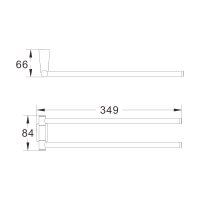 Полотенцедержатель Shevanik SG5707C