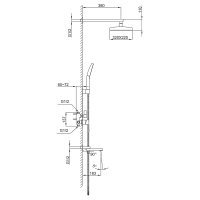 Душевой комплект Frap F7191