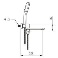 Смеситель для ванны Gappo G3210-6