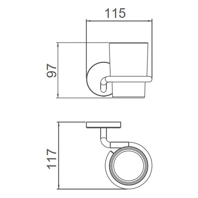 Стакан Gappo G30706-9