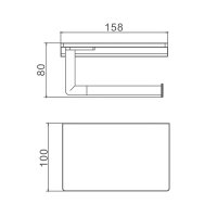 Держатель туалетной бумаги Raglo R320.03.03