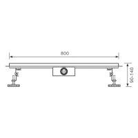Душевой трап Raglo R653.80.05