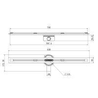 Душевой трап Raglo R653.80.05