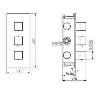 Смеситель для ванны Raglo R02.263.03