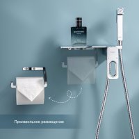 Смеситель с гигиеническим душем Raglo R51.55