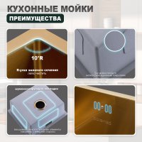 Мойка для кухни из нержавеющей стали Splenka S700.5045.03