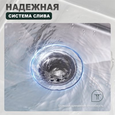 Мойка для кухни из нержавеющей стали Splenka S702.6050.05