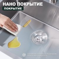 Мойка для кухни из нержавеющей стали Splenka S702.6050.05