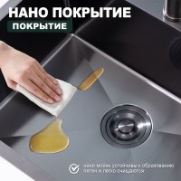 Мойка для кухни из нержавеющей стали Splenka S702.6050.09