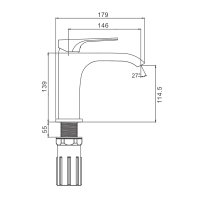 Смеситель для раковины Prohanss P61.10