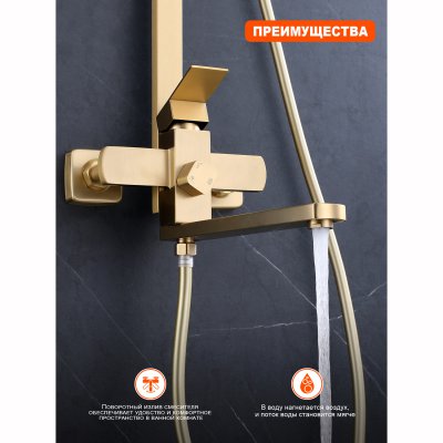 Душевая стойка Prohanss P30.24.03