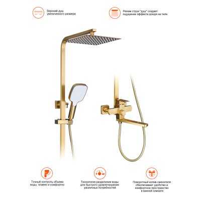 Душевая стойка Prohanss P30.24.03