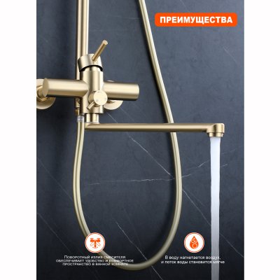 Душевая стойка Prohanss P31.24.03